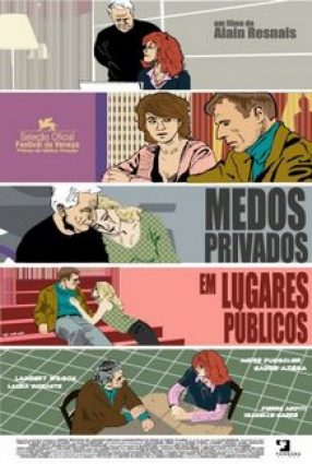 Cartaz do filme MEDOS PRIVADOS EM LUGARES PÚBLICOS – Coeurs