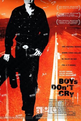 Cartaz do filme MENINOS NÃO CHORAM – Boys Don’t Cry