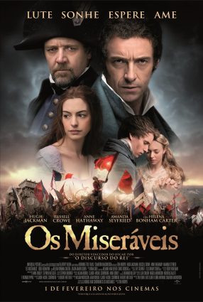 Cartaz do filme OS MISERÁVEIS – Les Misérables