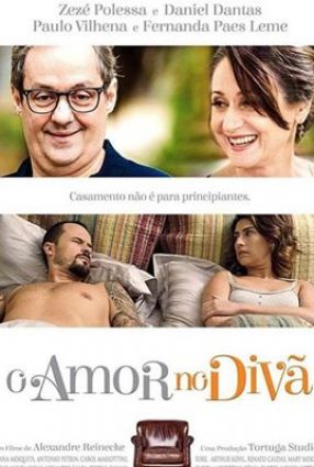 Cartaz do filme O AMOR NO DIVÃ