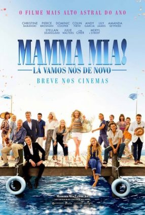 Cartaz do filme MAMMA MIA – LÁ VAMOS NÓS DE NOVO – Mamma Mia – Here We Go Again