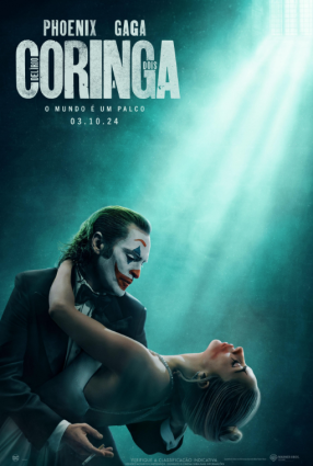 Cartaz do filme CORINGA: DELÍRIO A DOIS – JOKER: Folie à deux