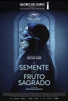 Cartaz do filme A SEMENTE DO FRUTO SAGRADO – the seed of the sacred fig